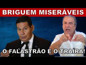 GENERAL E MALAFAIA BATEM BOCA! COVARDE, TRAÍRA  SAI DAÍ FALASTRÃO!