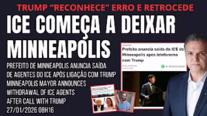 Prefeito de Minneapolis anuncia saída de agentes do ICE após ligação com Trump