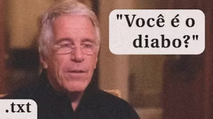 JEFFREY EPSTEIN E STEVE BANNON EM UMA CONVERSA HORRIPILANTE